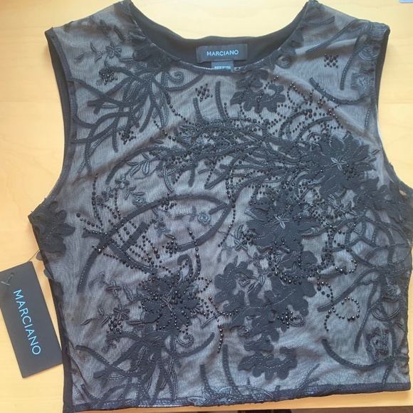 Brand new beaded crop top from Marciano - Picture 2 of 2